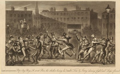 Livet i London af Isaac, Robert and George Cruikshank