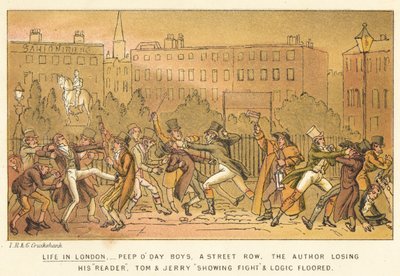 Livet i London af Isaac, Robert and George Cruikshank