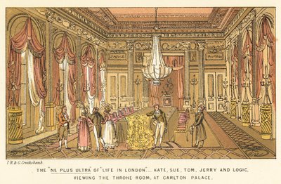 Livets Ne Plus Ultra i London af Isaac, Robert and George Cruikshank