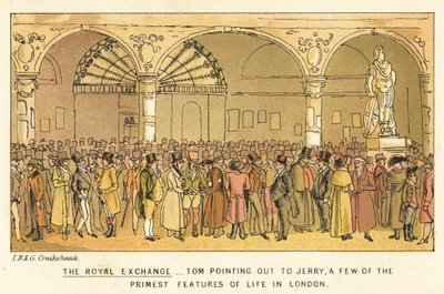 Den Kongelige Børs af Isaac, Robert and George Cruikshank