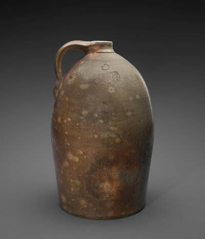 Kande, c. 1873-1882 (saltglaseret stentøj) af Isaac Suttles Pottery