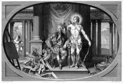 Kong Georg III 1738-1820, 1700-tallet. af Isaac Taylor