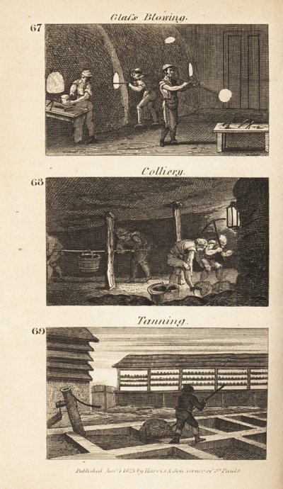 Handler i Regency England: glaspusteri, mølleri og garvning af Isaac Taylor