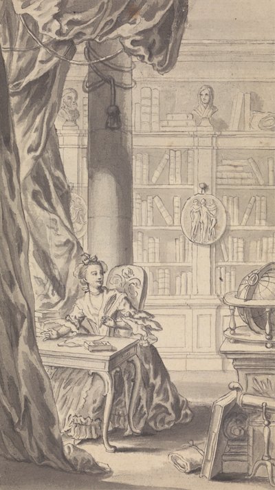 Uidentificeret tidsskrift/afspilningsillustration af Isaac Taylor