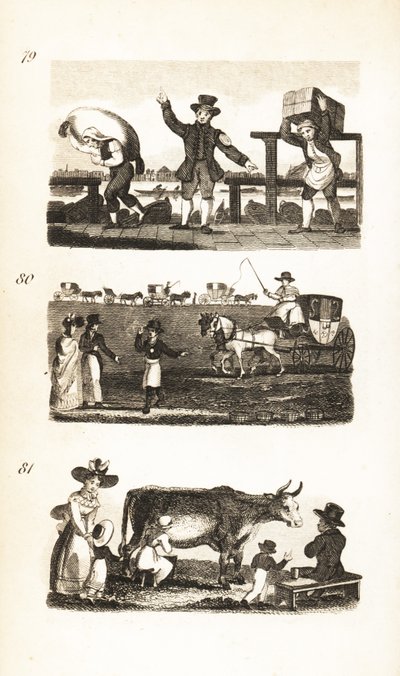 Waterman, Ticket Porter, Fellowship Porter, Coachstand and New Milk from the Cow af Isaac Taylor