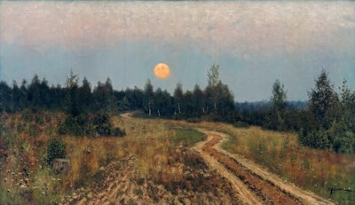 Der stille Weg af Isaak Ilyich Levitan