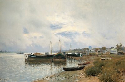Efter regnen. Plyos, 1889. af Isaak Ilyich Levitan