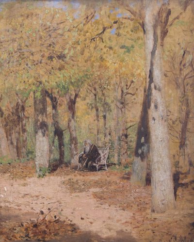 Efterårsgrublerier, 1883 af Isaak Ilyich Levitan