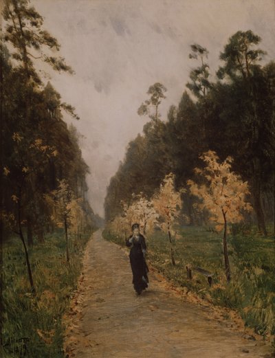 Efterårsdag. Sokolniki, 1879 af Isaak Ilyich Levitan