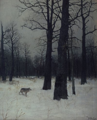 Skov om vinteren, 1885 af Isaak Ilyich Levitan