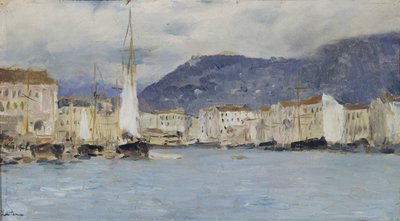 Italiensk Landskab, 1890 af Isaak Ilyich Levitan