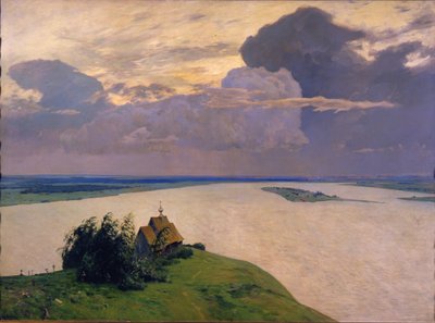 Over evig fred, 1894 af Isaak Ilyich Levitan