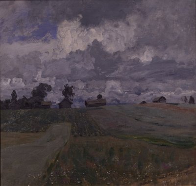 Stormfuld dag, 1897 af Isaak Ilyich Levitan