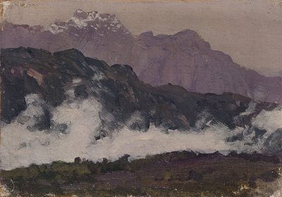 Alperne, 1897 af Isaak Ilyich Levitan