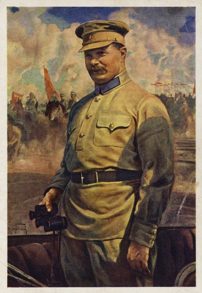 Mikhail Frunze, chef for Røde Hær under den russiske borgerkrig, 1920