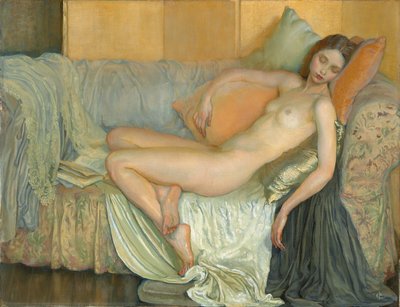 Drowsy Summer Days (olie på lærred) af Isabel Codrington