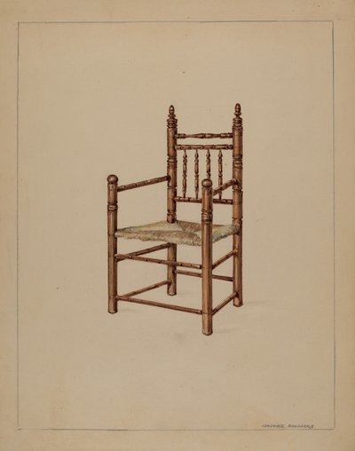 Stol af Isadore Goldberg