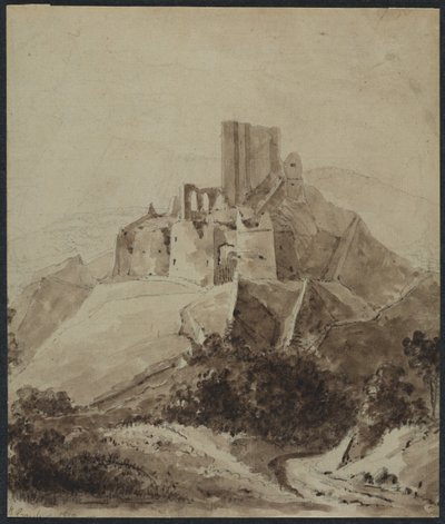 Ruinerne af Chateau d