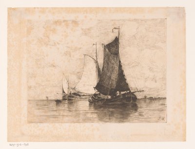 Skibe på Schelde af Isidore Meyers