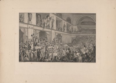Grundloven af 24. juni 1793, ca. 1796 af Isidore Stanislas Helman