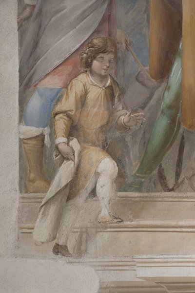 Detalje fra Jomfru Marias bryllup af Isidoro Bianchi