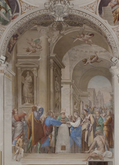 Jomfru Marias bryllup, 1634 af Isidoro Bianchi