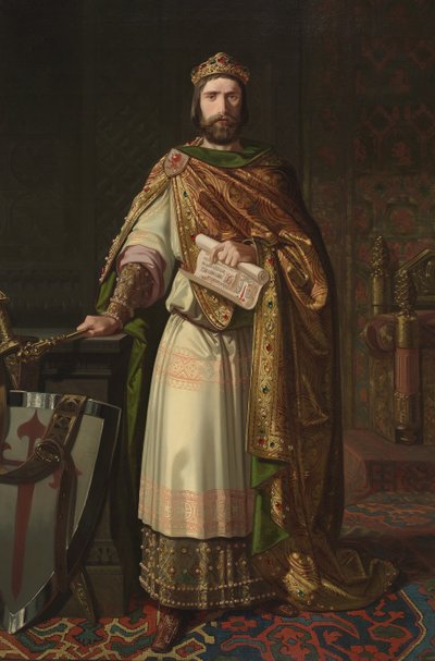Kong Ferdinand II af León, 1850 af Isidoro Lozano