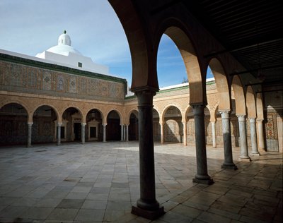 Barberens moske eller Sidi Sahabs mausoleum af Islamic School
