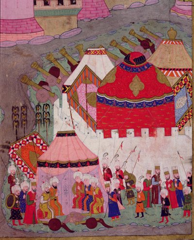 TSM H.1524 Siege of Vienna af Suleyman I (1494-1566) den Storslåede, i 1529, fra 