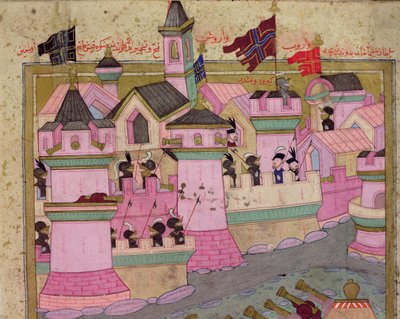 TSM H.1524 Siege of Vienna af Suleyman I (1494-1566) the Magnificent, i 1529, fra 