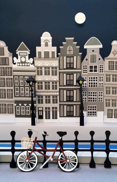 The City Sleeps, 2016 (papir) af Isobel Barber