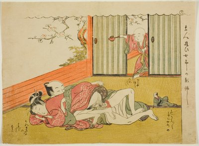 Lovers Interrupted, ark 18 fra serien "Poems of the Husband and Wife Mane