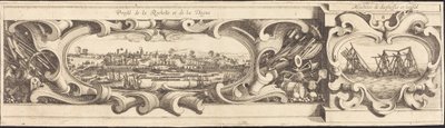 Belejringen af La Rochelle [plade 16 af 16; sæt omfatter 1952.8.97-112] af Israel Henriet or Abraham Bosse after Jacques Callot