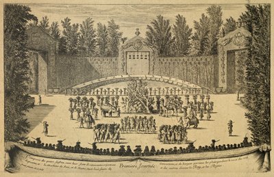 Festligheder i Versailles af Israel Sylvestre