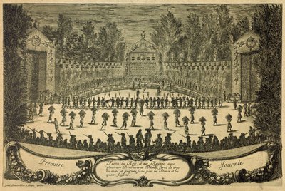 Festligheder i Versailles af Israel Sylvestre