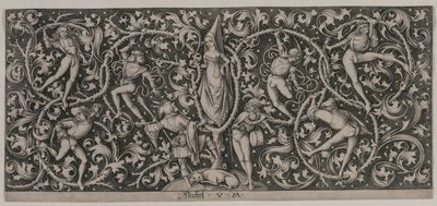 Ornament med Dance of the Lovers af Israhel van Meckenem