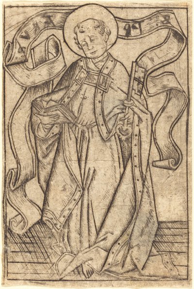 Sankt Peter, ca. 1465. af Israhel van Meckenem
