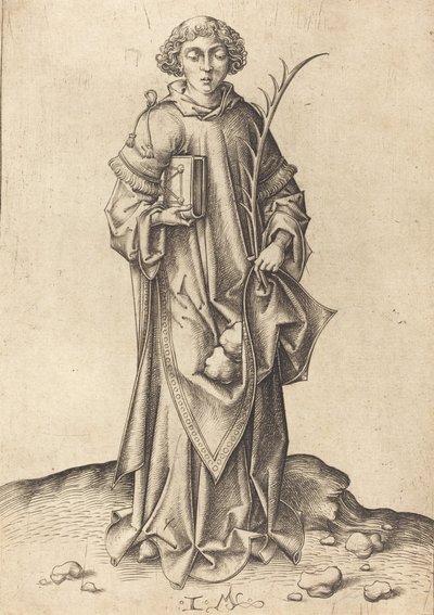 Sankt Stefan. af Israhel van Meckenem