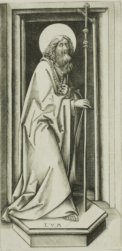 Sankt Filip og Sankt Jakob den Lille af Israhel van Meckenem the younger
