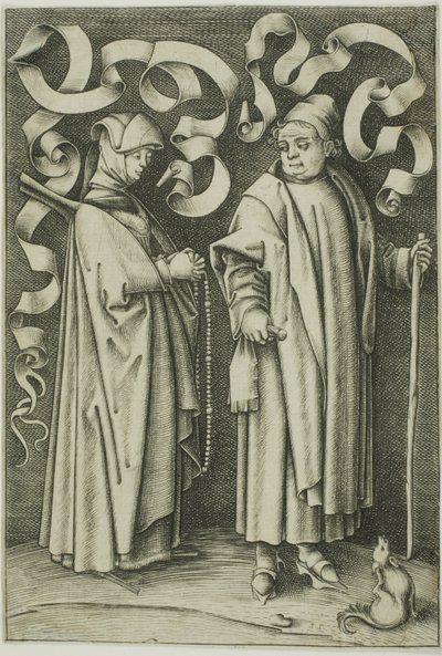 Kirkegængerne af Israhel van Meckenem the younger