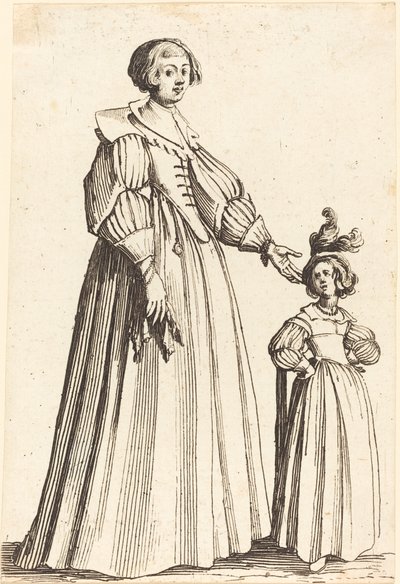 Catherine Kuttinger, Callots kone af Israël Henriet