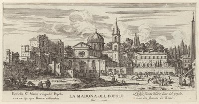 Madona del Popolo af Israël Silvestre