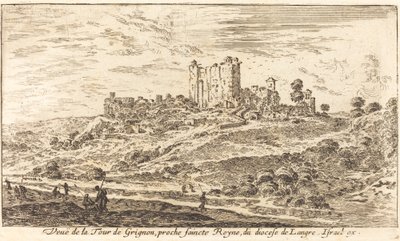 Udsigt fra Grignon Tower af Israël Silvestre