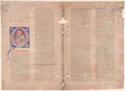Sankt Lukas af Italian 12th Century