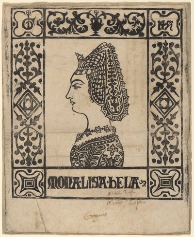 Dette er Lisa Bela af Italian 15th Century