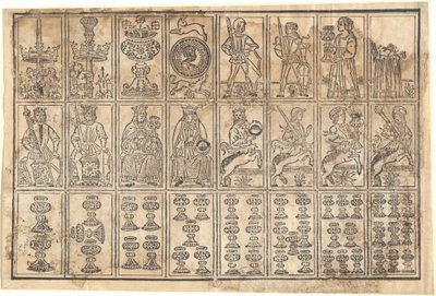 Spillekort af Italian 15th Century