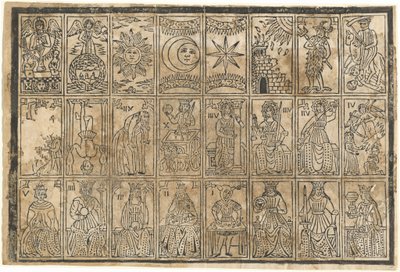 Spillekort af Italian 15th Century