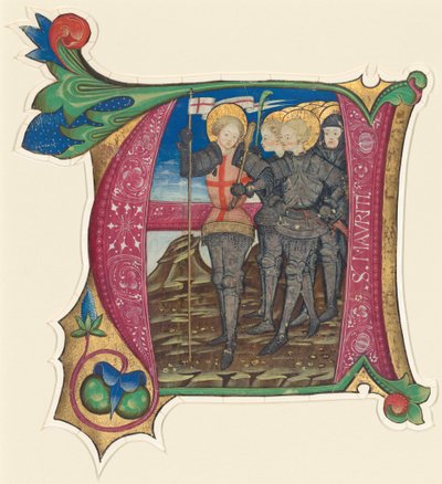 Saint Maurice og Theban Legion af Italian 15th Century