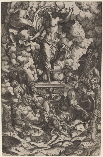 Opstandelsen af Italian 16th Century after Francesco Salviati