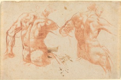 To nøgenbilleder af Italian 17th Century
